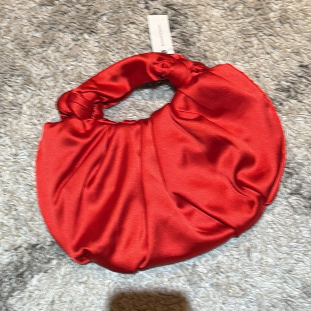 Anthropologie satin bag